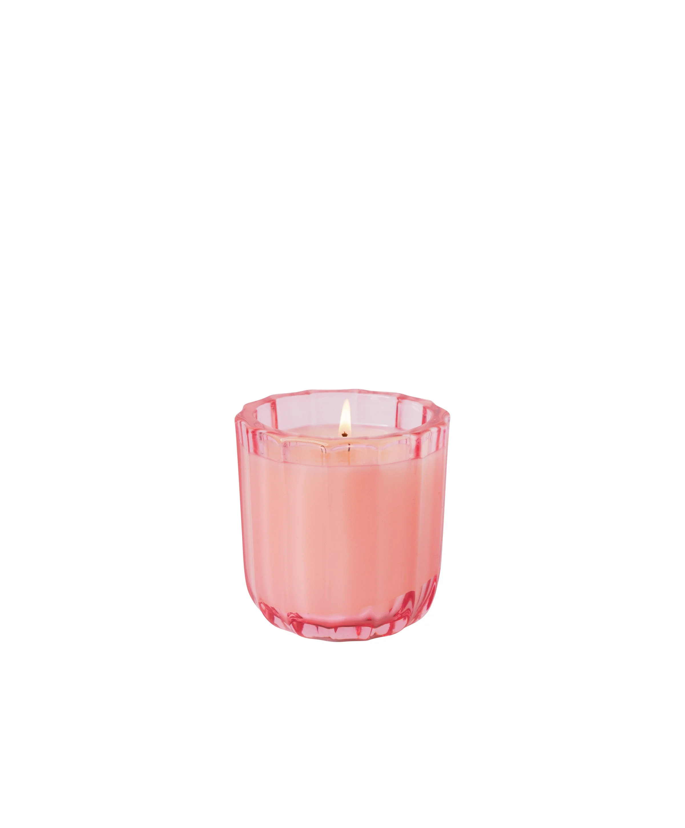 The Smell of Spring - Ribbed Glass Candle - Image 4